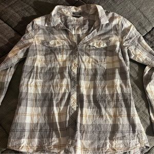 Eddie Bauer size large flannel shirt